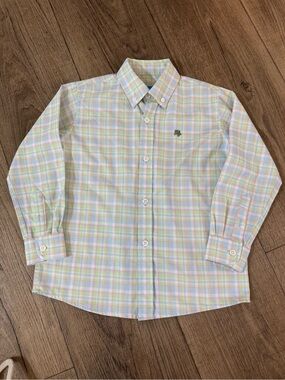 J.Bailey Pastel Plaid Button-Down Shirt - Classic Collared Style
